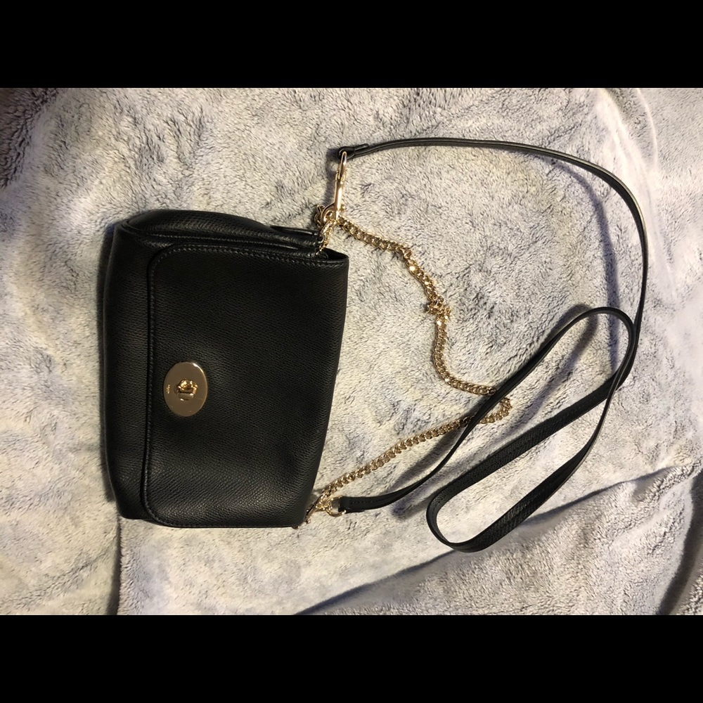 Authentic Coach Versatile Black Leather Purse - image 2